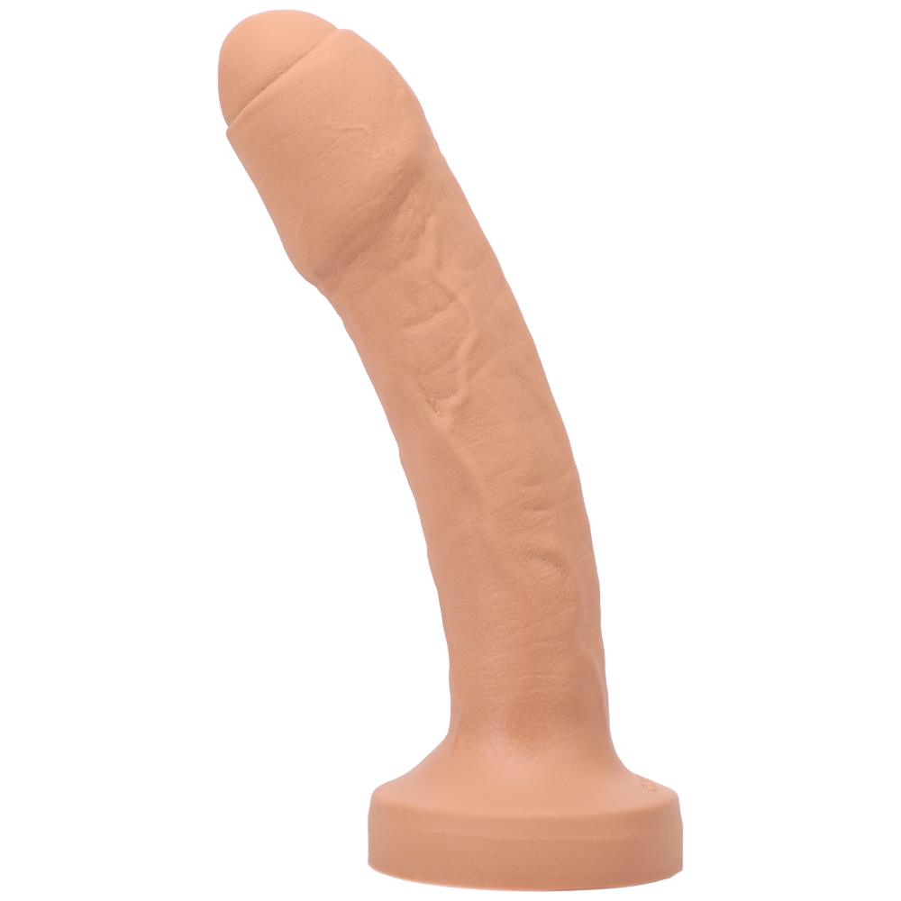 Uncut #2 Dual Density Dildo Honey Left