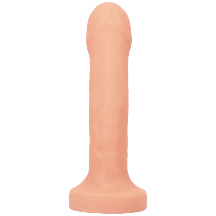 Uncut #2 Dual Density Dildo Warm Ivory Back