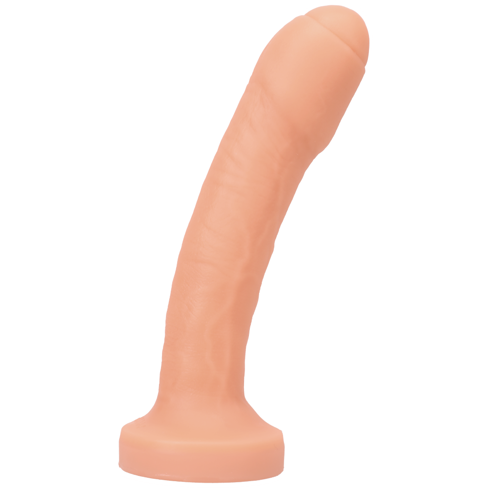 Uncut #2 Dual Density Dildo Warm Ivory Right