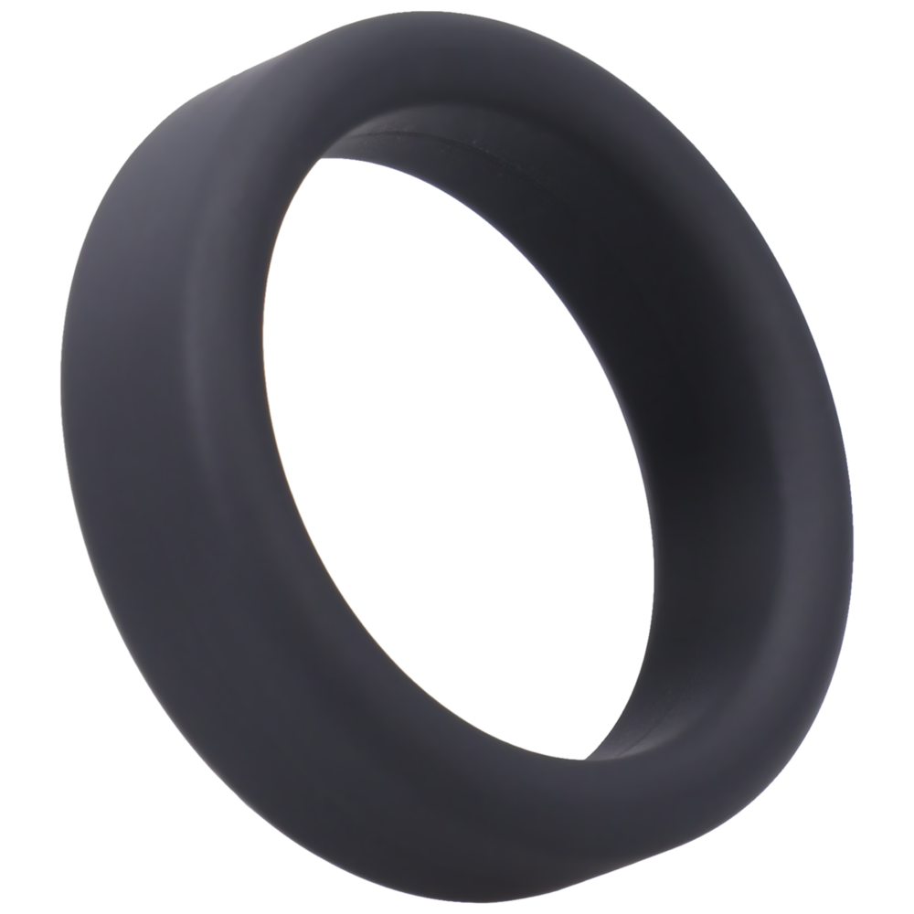 Tantus Super Soft Cock Ring Onyx