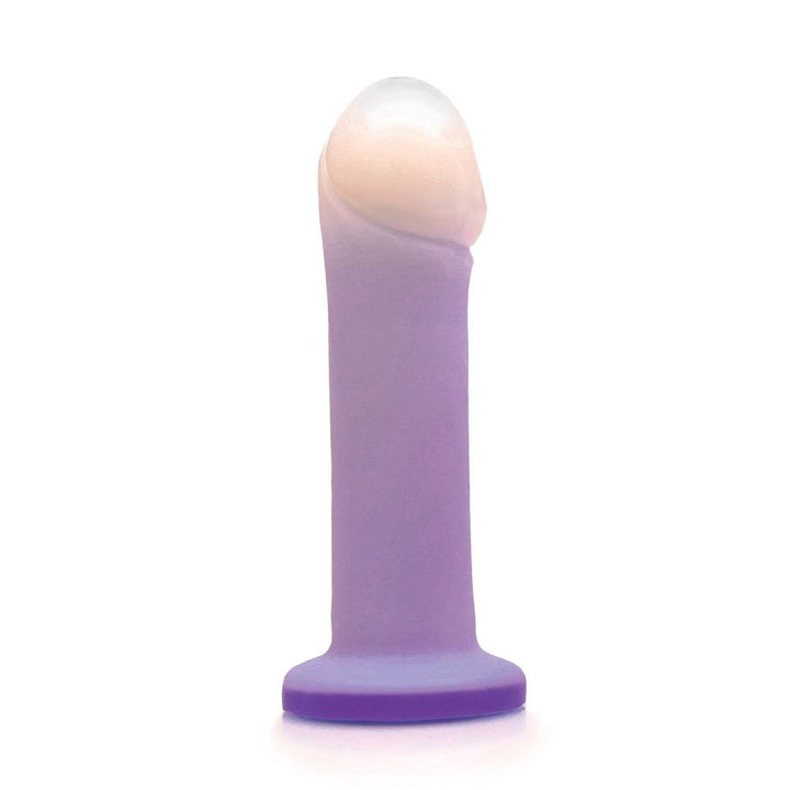 Tantus Duchess Dual Density Vibrating Dildo Twilight Right