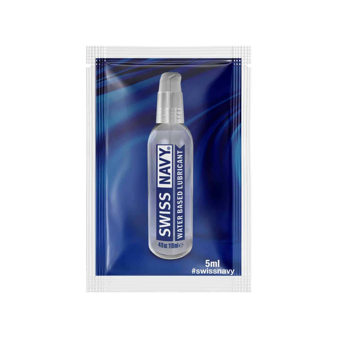 Swiss Navy Water Based Lubricant Foil 5ML