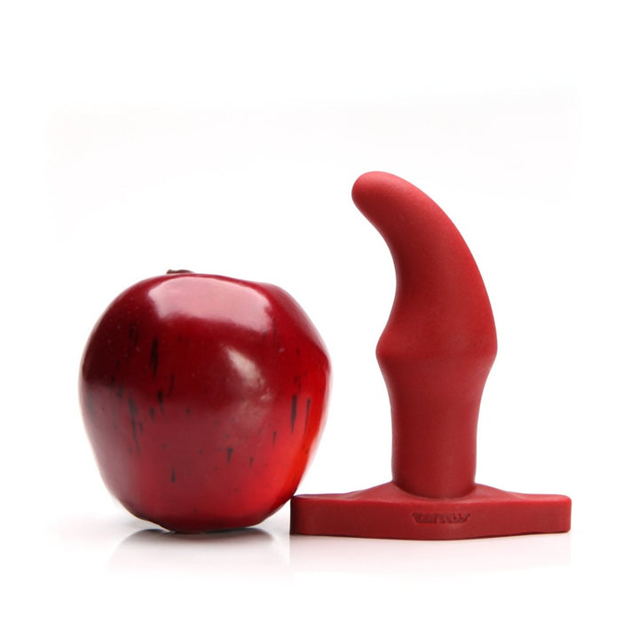 Tantus Wave Plug Ruby Apple